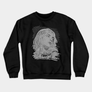 Billie Eilish // Retro Poster Crewneck Sweatshirt